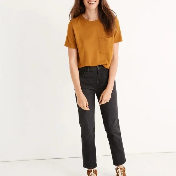 Madewell the perfect vintage cropped jean in Sumner wash - Picture 1 of 11